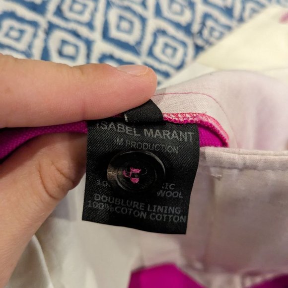 Hot pink Isabel Marant dress pants - Picture 4 of 9